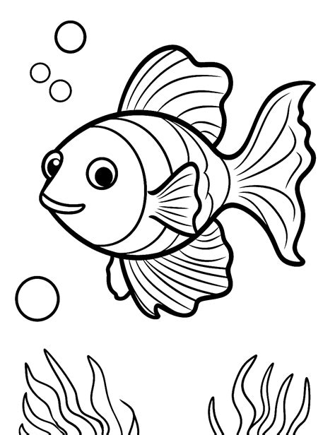 Fish Coloring Pages: Free, Printable, and Fun for Kids!.